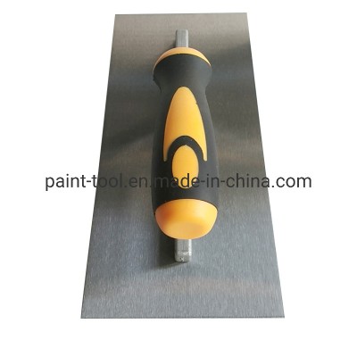 Plastering Trowel, S. S. Blade, Aluminum Shank, Mounting Riveted