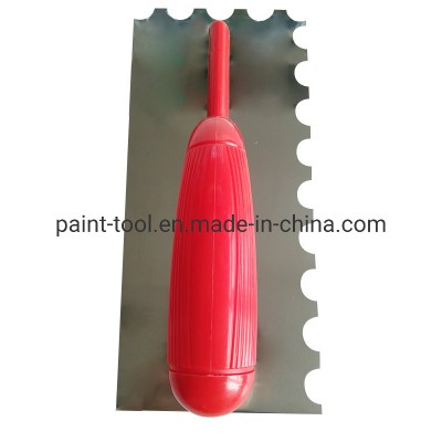 Plastic Handle Painting Tools Plastering Trowel for Workers